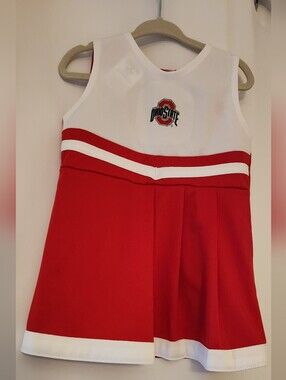 Rivalry Threads Red and White Ohio State Cheer Dress